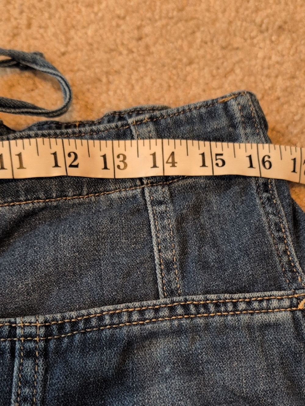 Free People/We The Free Silverton Pull On Barrel Elastic-Waist Jeans Small - Picture 8 of 11